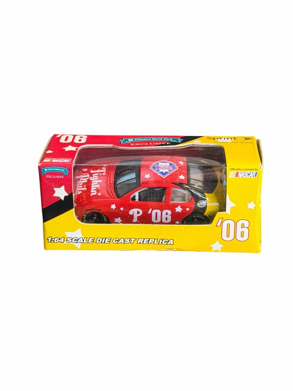 2006 Phillies Citizens Bank Park Exclusive NASCAR 1:64 Diecast Car NIB